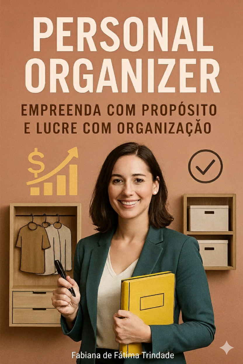 Segunda versão da capa do e-book Personal Organizer